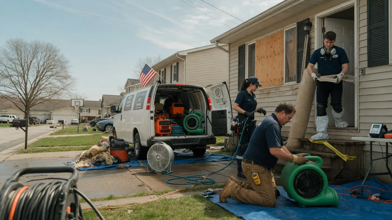 Water Damage Restoration in Marion, SD near me
